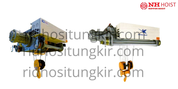 Nippon Hoist MRV GRV untuk Double Rail Girder catalogue nippon hoist