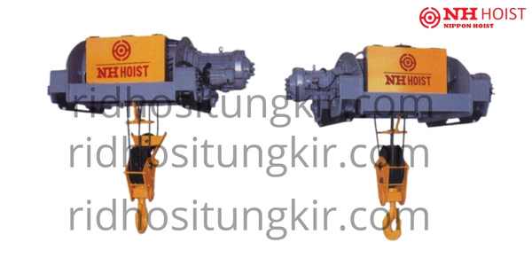 nippon hoist double speed double rail girder catalogue nippon hoist