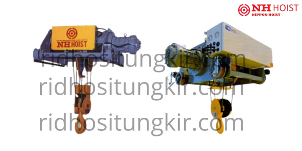 nippon hoist single speed double rail girder